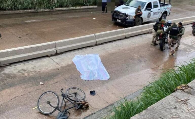  Galindo promete acciones y diálogo vecinal tras muerte de ciclista en boulevard Río Españita