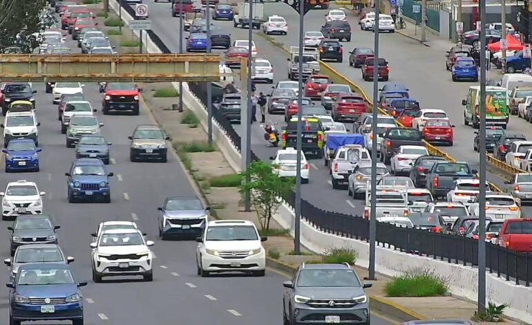  Reportan hasta ocho siniestro diarios en vialidades clave de SLP