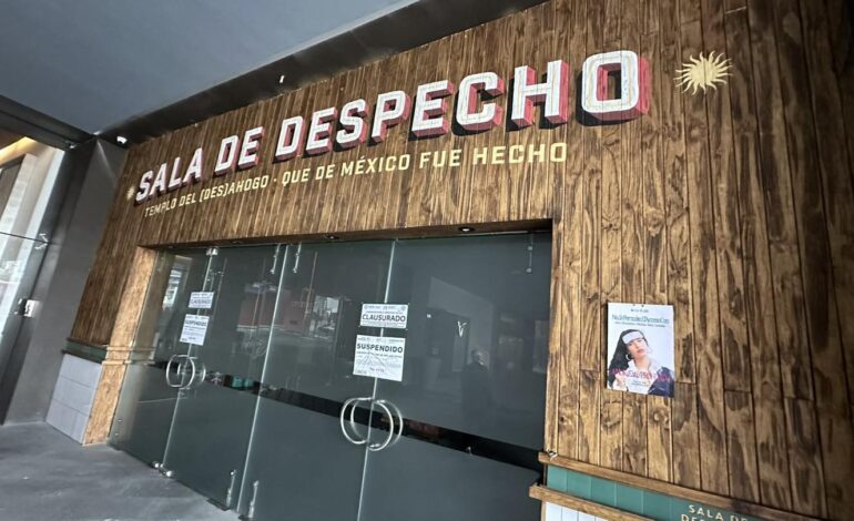  Por riesgo e irregularidades, clausuran antro Sala de Despecho