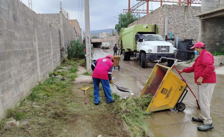  Ecología señala retrasos y desorden en recolección de residuos tras lluvias