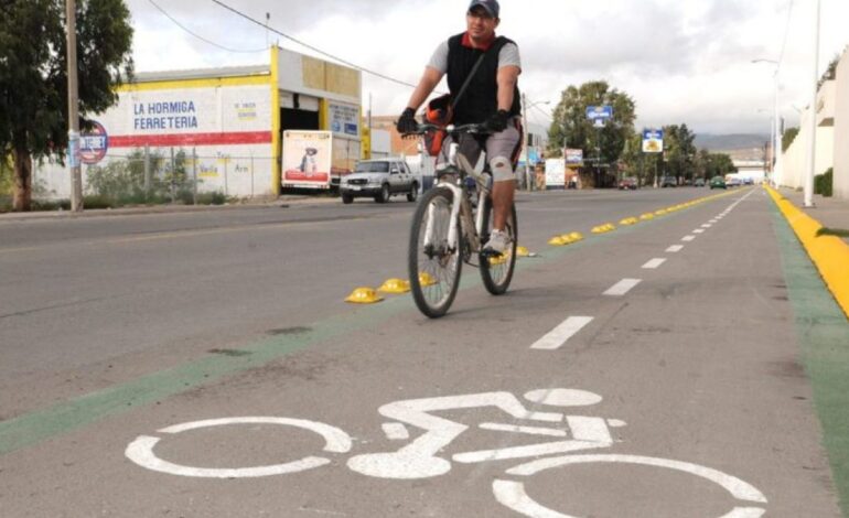  Daños, falta de señalización y desconexión en las ciclovías de SLP