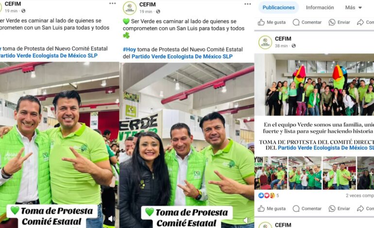  CEFIM presume asistencia a evento partidista en redes oficiales y luego recula