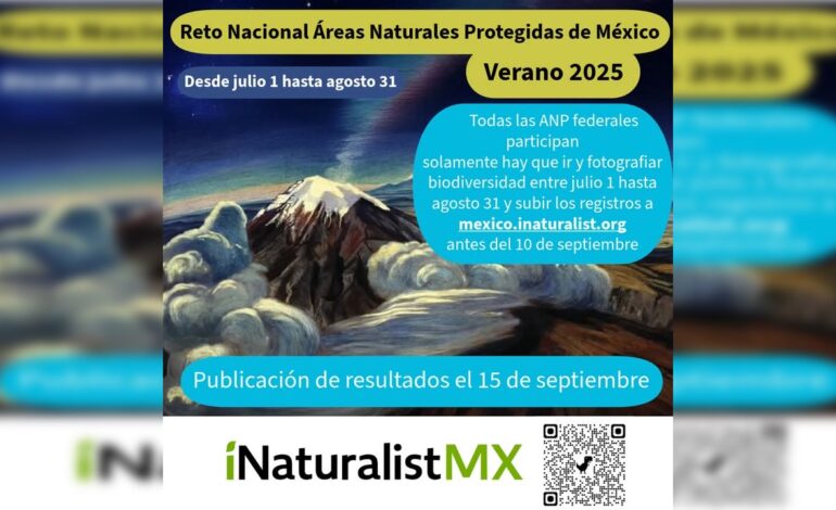  Invitan a participar en reto fotográfico de Áreas Naturales Protegidas