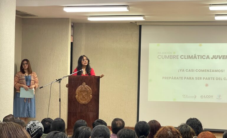  Juventudes llaman a actuar frente a la crisis climática desde lo local