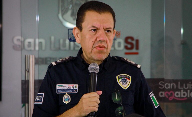  Secretario de Seguridad de SLP será operado de emergencia tras sufrir siniestro vial