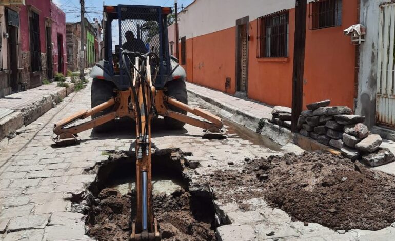  Interapas invirtió 10 mdp en obras para colonias con afectaciones severas