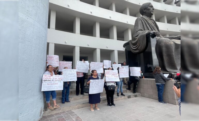  Jubilados del Poder Judicial exigen pago de retroactivo y acusan omisiones del presidente del STJE