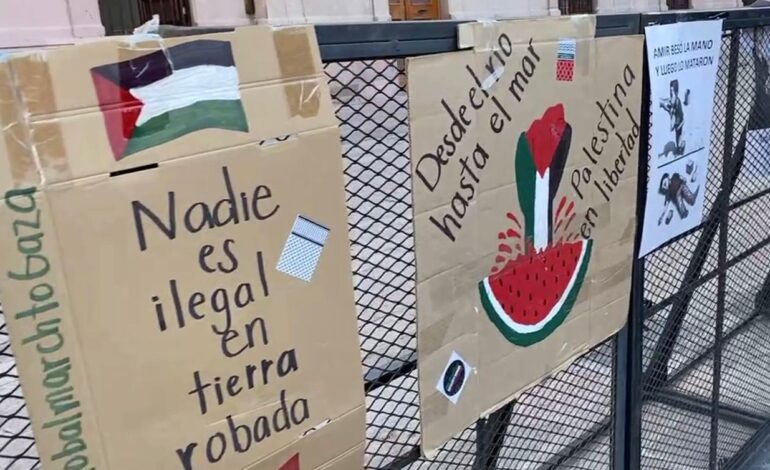  Colectivos piden apoyo a Palestina con “Cacerolazo por Gaza” en SLP