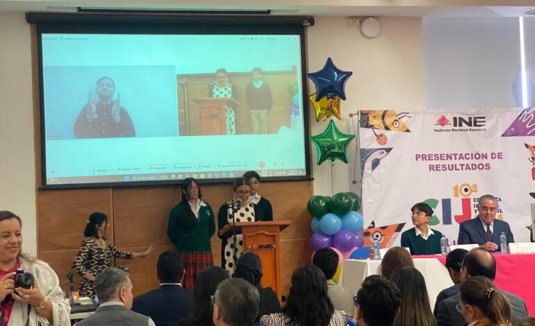  Más de 224 mil niñas, niños y adolescentes participaron en la Consulta Infantil y Juvenil 2024 en SLP