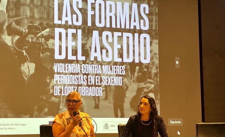  SLP, entre los 15 estados más violentos para mujeres periodistas durante el sexenio de AMLO