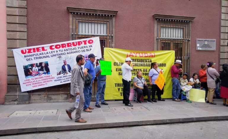  Video | Ejidatarios exigen destitución funcionario del TUA por actos de corrupción