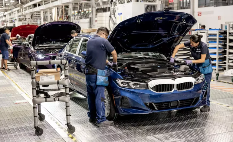  BMW entra en paro técnico por remodelación; STPS niega afectaciones laborales
