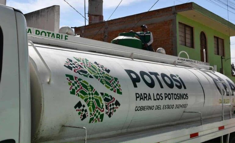  Gobierno de SLP sí rentó pipas y muchas