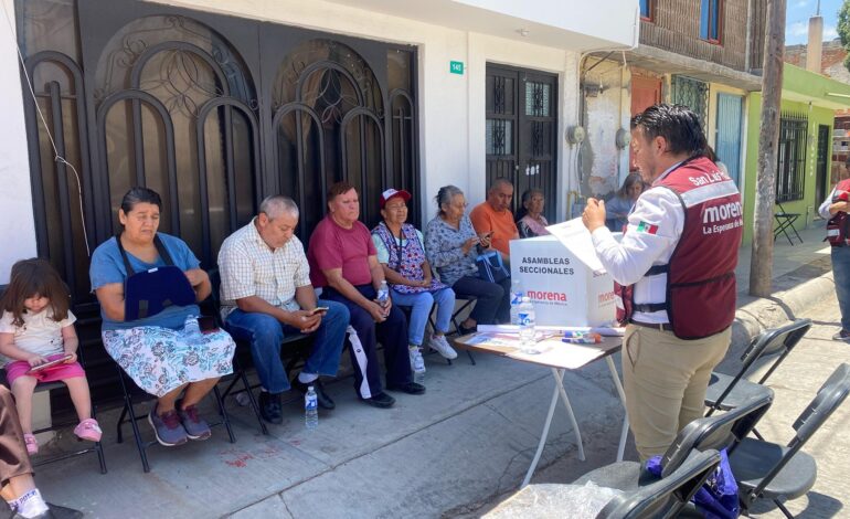  Renovación de comités seccionales de Morena registran tensiones en algunos municipios