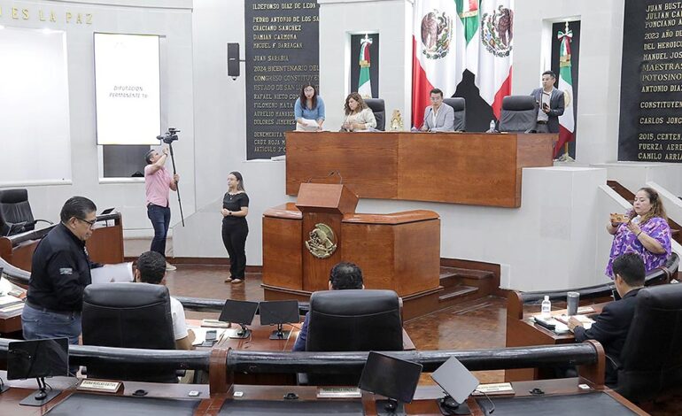  Congreso de SLP prepara primer informe de la LXIV Legislatura con invitados nacionales