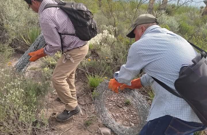  Retiran cerco ilegal en ejido Las Margaritas