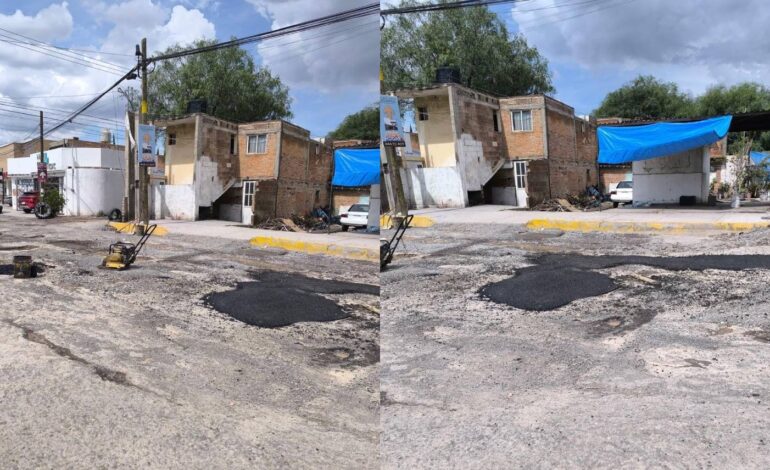  Habitantes de Villa de Pozos exigen atención a obras inconclusas