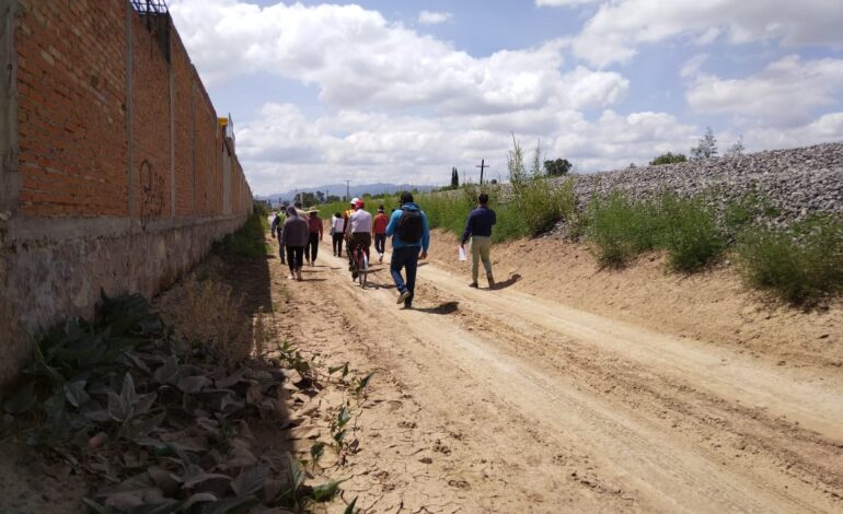  Seduvop deja plantados a SICT, KCSM y ciudadanos en recorrido por zona norte