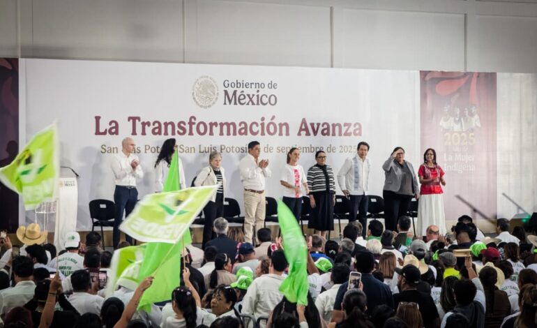  Presidenta ordenó el pago inmediato a maestros de Telesecundarias en SLP: Gallardo
