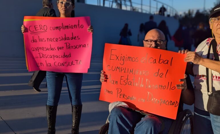  Con “informe alternativo”, activista denuncia omisiones en la atención a personas con discapacidad