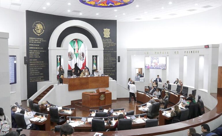  Congreso de SLP busca aumento presupuestal para el 2026