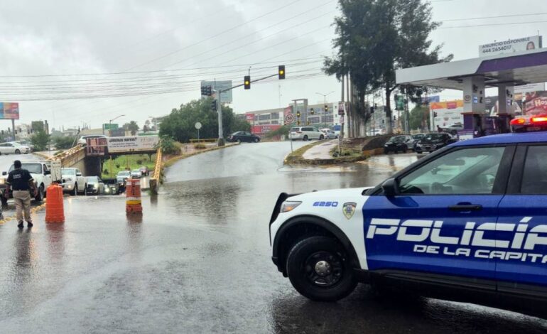  Aunque SLP se inunda, la ciudad se recupera en horas: Galindo