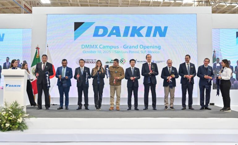  Inauguran planta Daikin en SLP