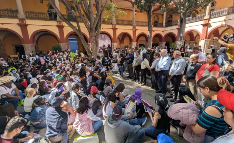 Entre consignas y máscaras: la protesta de la UASLP que luchó contra la manipulación