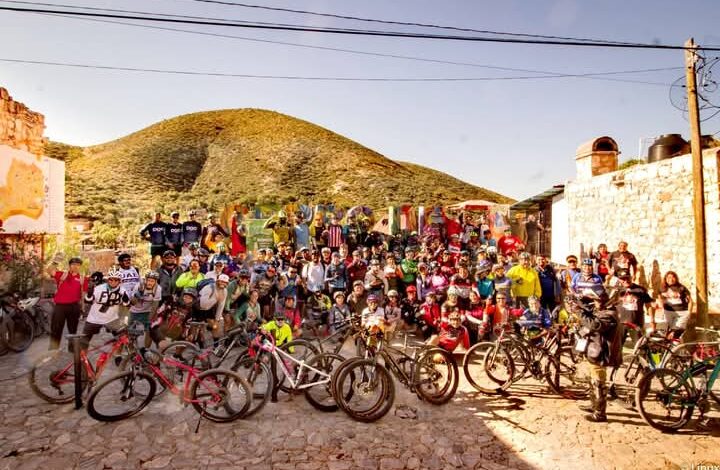  Celebran con éxito la primer Rodada Kamikaze a Cerro de San Pedro