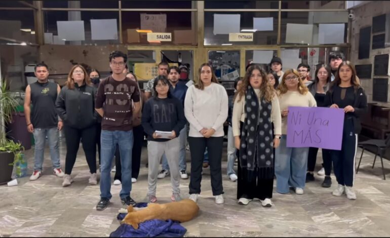  Estudiantes de la UASLP niegan injerencia de intereses externos en protestas