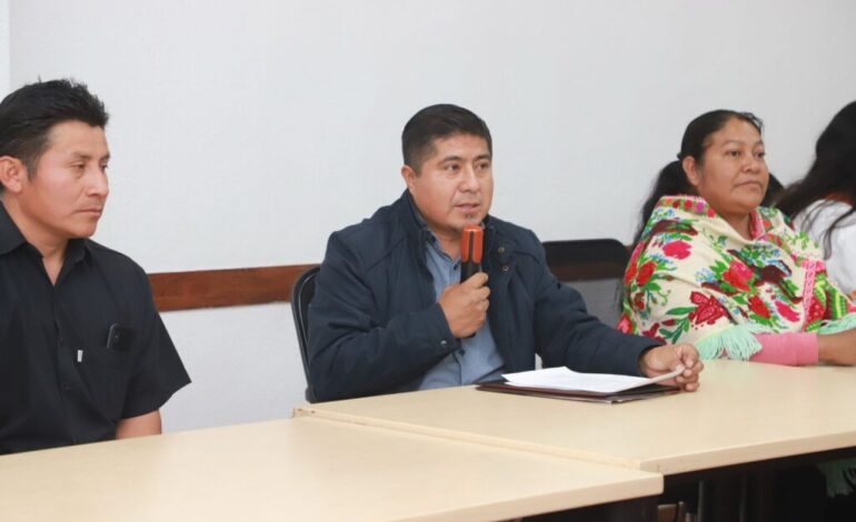  Director de la Unidad para Pueblos Indígenas asegura que su elección fue legal y legítima