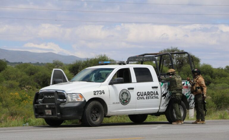  Detienen a presuntos elementos de la GCE en Zacatecas tras hallazgo de cuerpos