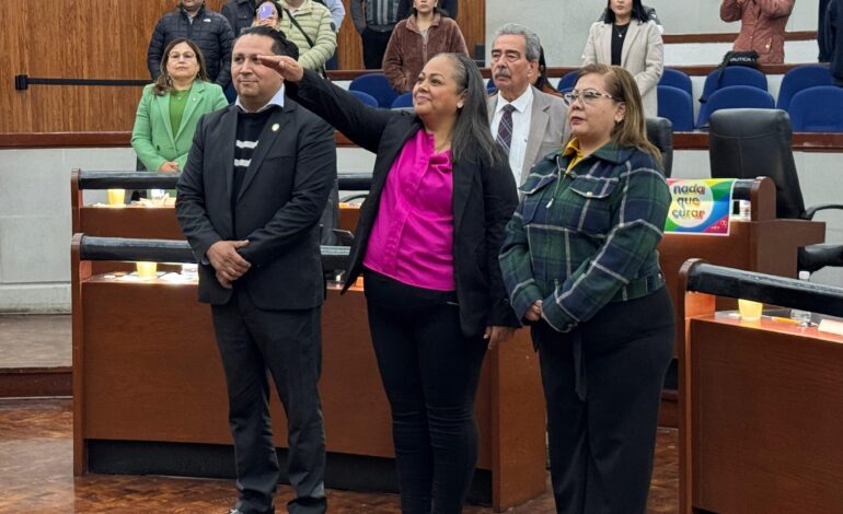  Rinde protesta diputada suplente y anuncia continuidad en la agenda de Patricia Aradillas