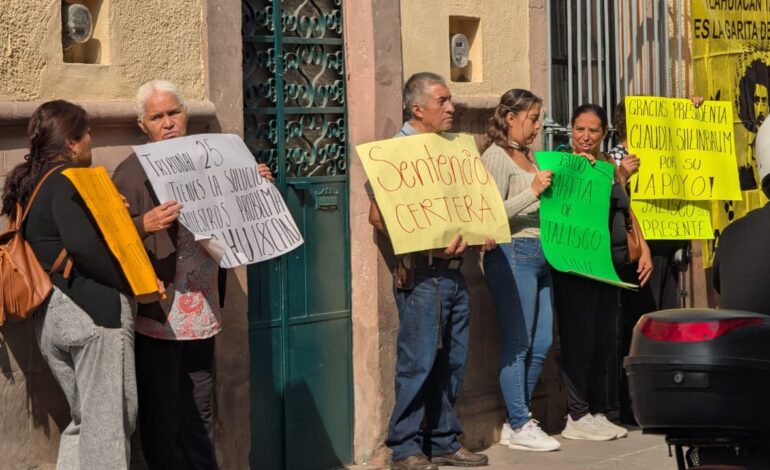  Garita de Jalisco se manifiesta en el TUA por omisiones en caso de despojo