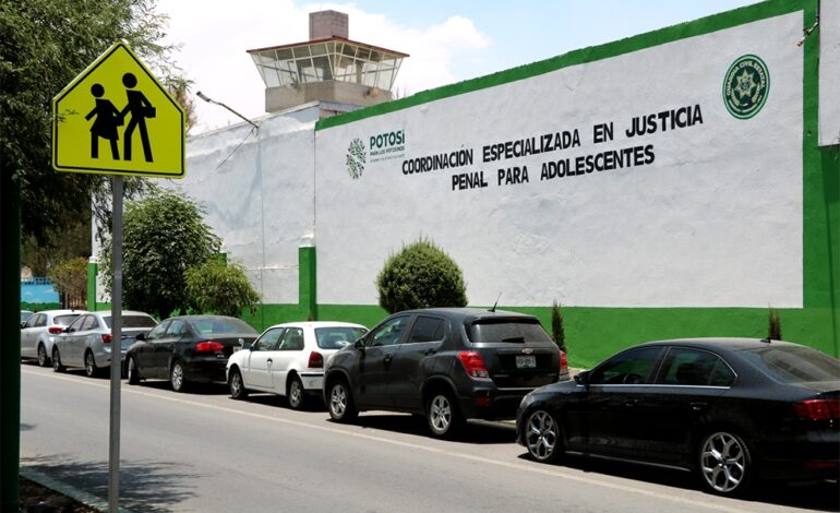  En SLP, 17 menores de edad cumplen medidas por delitos graves