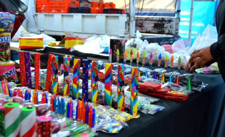  Urge reforzar controles y prohibir la venta de pirotecnia en la capital potosina: Protección Civil