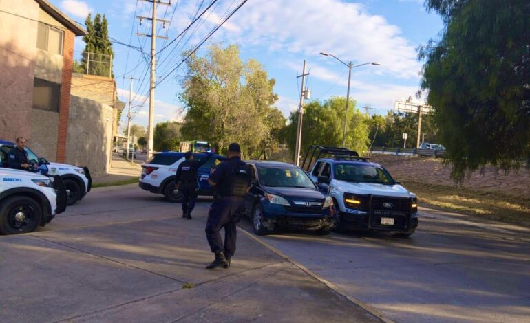  Tras detonaciones en el Parque Tangamanga I, aseguran una camioneta con armas