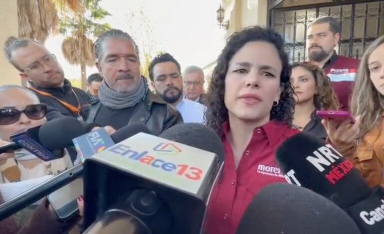  Video | Presidenta nacional de Morena anuncia impugnación contra la “ley esposa” en SLP