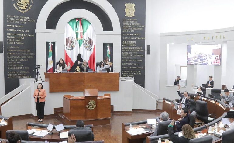  Alternancia de género para la gubernatura divide al Congreso de SLP