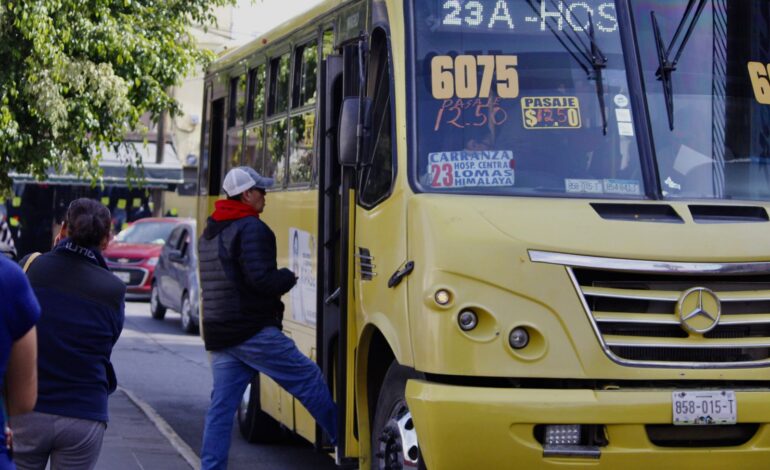  SCT ajusta rutas del transporte y prepara diagnóstico rumbo al 2026