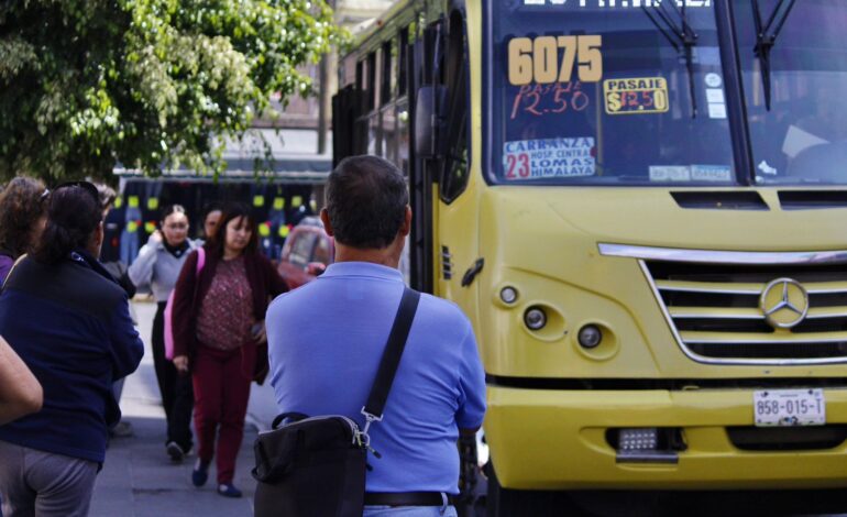  Transporte público de SLP, entre avances digitales y graves rezagos en accesibilidad