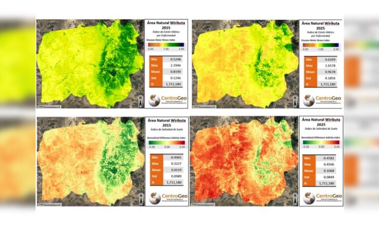  Alertan por aumento de salinidad y minerales tóxicos en el acuífero Vanegas-Catorce