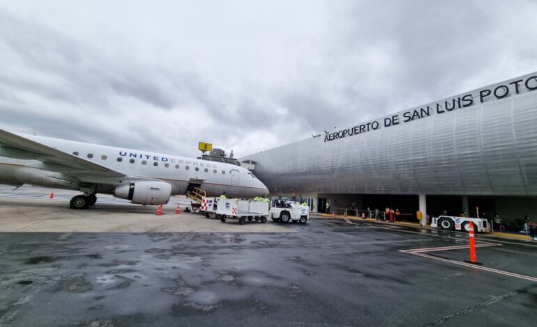  Anuncian cinco nuevos vuelos comerciales desde SLP