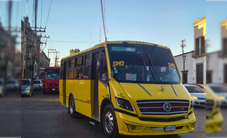  SCT omite informar la antigüedad de los camiones tras alza al transporte en SLP