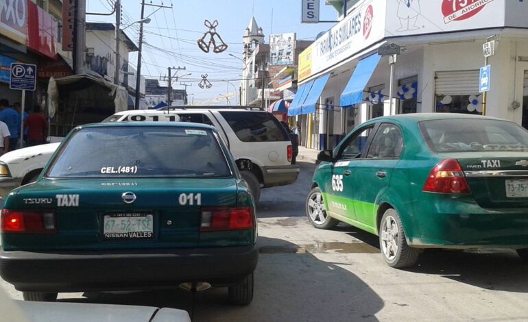  Acuerdo sobre taxímetro marca cambio en cobro tradicional del servicio de taxi en Ciudad Valles