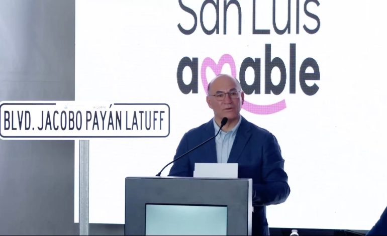  Bulevar Río Españita se llamará ahora Bulevar Jacobo Payán Latuff