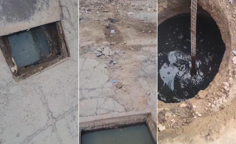  Exigen a la Seduvop reparar drenajes colapsados en Prolongación Moctezuma