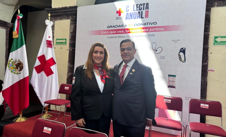  Designa a María Díaz Infante como encargada interina de la Cruz Roja en SLP