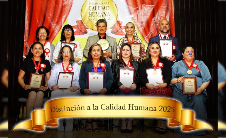  Reconocen labor altruista de potosinos con la Distinción a la Calidad Humana