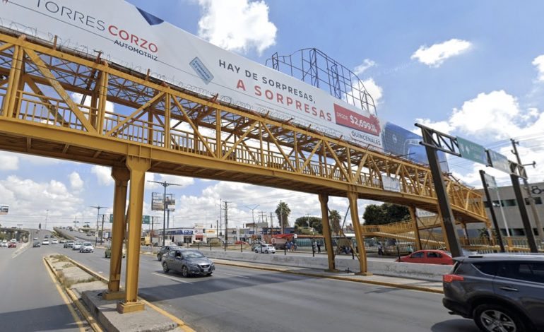  Modernización de puente peatonal frente a Clínica 45 costaría entre 10 y 12 mdp